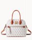 Dooney Gretta Domed Satchel Bone ID-XTfiJgLM