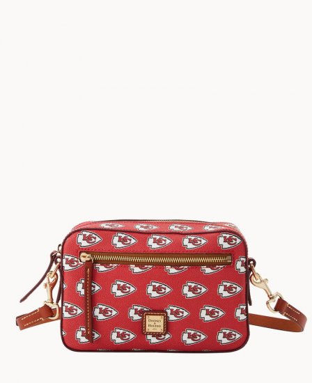 Dooney NFL Chiefs Camera Zip Crossbody Chiefs ID-4MKAHnq3 - Click Image to Close