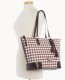 Dooney Houndstooth Career Tote Brick ID-8tdT42uX