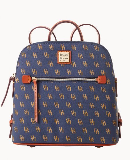 Dooney Gretta Backpack Navy ID-hSyvUPQP - Click Image to Close