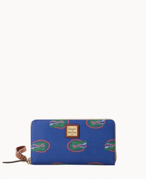 Dooney Collegiate Florida Large Zip Around Wristlet Florida ID-IbJufmDC