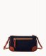 Dooney Suede Slim Crossbody Navy ID-J3x3WY3a