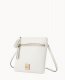 Dooney Saffiano Double Zip Tassel Crossbody Off White ID-HUmQEMiX