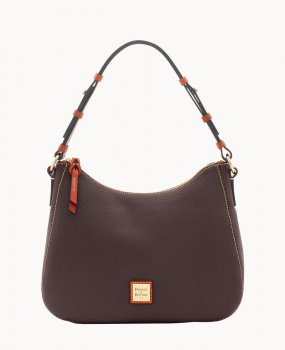 Dooney Pebble Grain Kiley Hobo Brown Tmoro ID-nYgru5ua