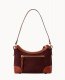 Dooney Suede Shoulder Bag Wine ID-TbFUln1A