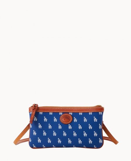 Dooney MLB Dodgers Large Slim Crossbody Dodgers ID-ve9T4rFT - Click Image to Close