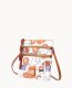 Dooney Collegiate Clemson N S Triple Zip Crossbody CLEMSON ID-wgs3Wog5