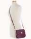 Dooney Saffiano Saddle Bag Plum Wine ID-RVzSwbQI