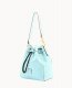 Dooney Florentine Hattie Drawstring Pale Blue ID-TjV4fhl1