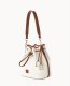 Dooney Pebble Grain Drawstring White ID-dnjtWF8O