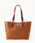 Dooney Pebble Grain Tammy Tote Caramel ID-FlXuGh7p