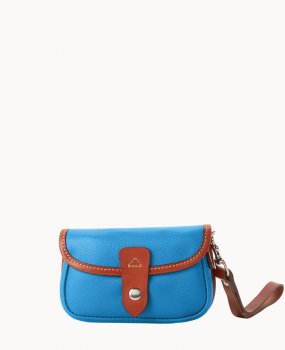 Dooney Oncour Twist Flap Wristlet Dusty Blue ID-1j8jZPf9