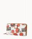 Dooney NFL Browns Large Zip Around Wristlet BROWNS ID-cvWIsf1v