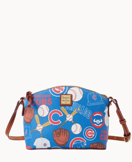 Dooney MLB Cubs Suki Crossbody Cubs ID-I90EOOQT - Click Image to Close