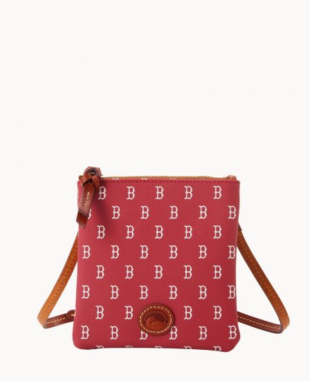 Dooney MLB Red Sox Small North South Top Zip Crossbody Red Sox ID-WsULtEdU - Click Image to Close