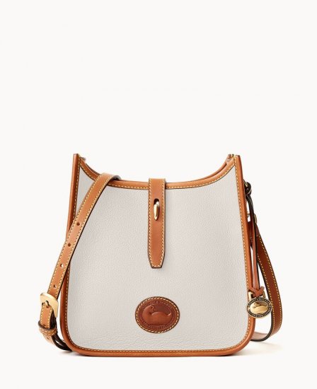 Dooney All Weather Leather 3.0 Crossbody 22 Vanilla ID-wcPlsm2L - Click Image to Close