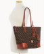 Dooney Gretta Career Tote Brown Tmoro ID-KE2z1UCo