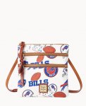 Dooney NFL Bills N S Triple Zip Crossbody BILLS ID-kBG8Z0o6