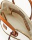 Dooney Pebble Grain Large Domed Satchel White ID-NOU0jznQ