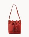 Dooney Florentine Small Drawstring Red ID-RJJGLntb