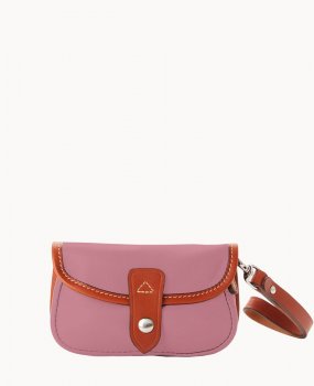 Dooney Oncour Elba Flap Wristlet Light Pink ID-t1fxl1nn