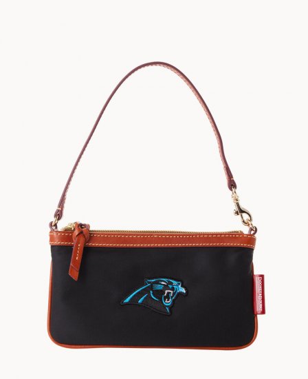 Dooney NFL Panthers Large Slim Wristlet PANTHERS ID-aWenREBp - Click Image to Close