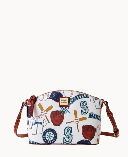 Dooney MLB Mariners Suki Crossbody MARINERS ID-abp8W7ec - Click Image to Close