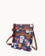 Dooney Cleveland Guardians Guardians N S Triple Zip Crossbody Guardians ID-Yol0uUjZ