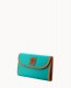 Dooney Pebble Grain Continental Clutch Spearmint ID-jsNgPUqD