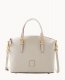 Dooney Florentine Domed Satchel Ecru ID-WRN0WTa7