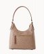 Dooney Ostrich Hobo Light Taupe ID-OJd1Qo5W