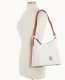 Dooney Wexford Leather Hobo White ID-JzAOflY2