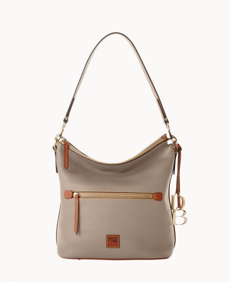 Dooney Pebble Grain Large Sac Taupe ID-RNQ8QUWA - Click Image to Close