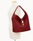 Dooney Florentine Logo Lock Shoulder Bag Bordeaux ID-CiChsriw