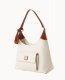 Dooney Pebble Grain Hobo White ID-ffsbOa97