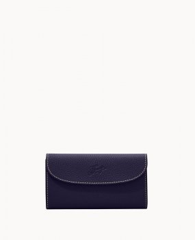 Dooney Henrys Continental Clutch Navy ID-NTxLKcmY