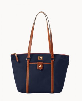 Dooney Wayfarer Zip Tote Navy ID-rGfnnDe9