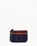 Dooney Florentine Small Coin Case Navy ID-mAleEVXE