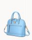 Dooney Saffiano Domed Zip Satchel Sky Blue ID-dB8C589p