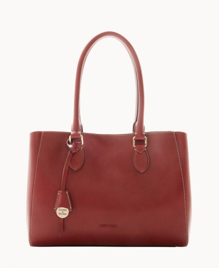 Dooney Alto Genevieve Burgundy ID-8iVRLL06 - Click Image to Close