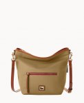 Dooney Wayfarer Small Hobo Crossbody Taupe ID-USOQqK6U