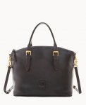 Dooney Florentine Domed Satchel Black Black ID-nmmiAJoO