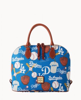 Dooney MLB Dodgers Zip Zip Satchel Dodgers ID-HNuq4p4A