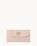 Dooney Saffiano Continental Clutch Blush ID-6614cwlu