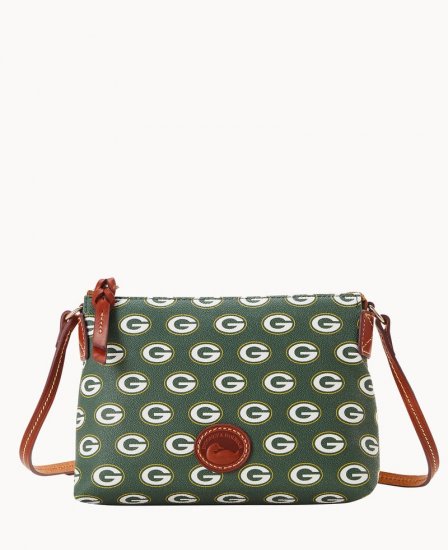 Dooney NFL Packers Crossbody Pouchette Packers ID-6vE57Qla - Click Image to Close