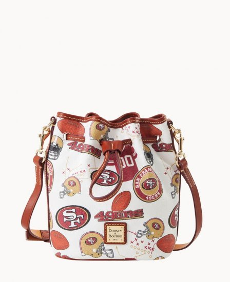 Dooney NFL 49ERS Small Drawstring 49ERS ID-tCxhsWVI - Click Image to Close