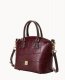 Dooney Denison Domed Satchel Bordeaux ID-xLY5ZtDl