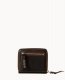 Dooney Florentine Small Zip Around Wallet Black Black ID-gCkDSjqo