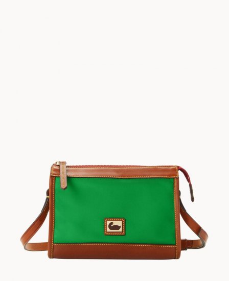 Dooney Wayfarer Zip Crossbody Kelly Green ID-K4TyTT5w - Click Image to Close