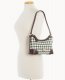 Dooney Houndstooth Shoulder Bag Green ID-Qa2ELKjo